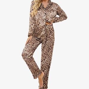 Leopard Print Lounge Set